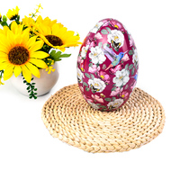 Boîte personnalisée en étain pour oeufs de pâques, boîte cadeau en étain Egg Candy,