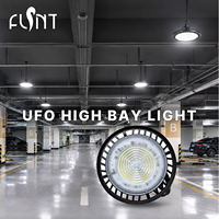 Projecteur UFO High Bay 150W 5000K 19500Lm IP65 IK06 Non-dimmable Garantie 2 ans Aluminium moulé sous pression Certifié UL FCC OEM/ODM