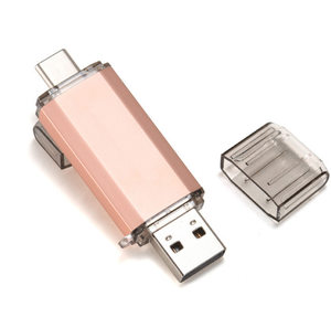 แฟลชไดรฟ์ USB 2-in-1 OTG USB-C <span class=keywords><strong>3</strong></span>.0/2.0สำหรับแอนดรอยด์พีซี iPhone 16GB-128GB รับประกัน<span class=keywords><strong>3</strong></span>ปี - Product Image 2