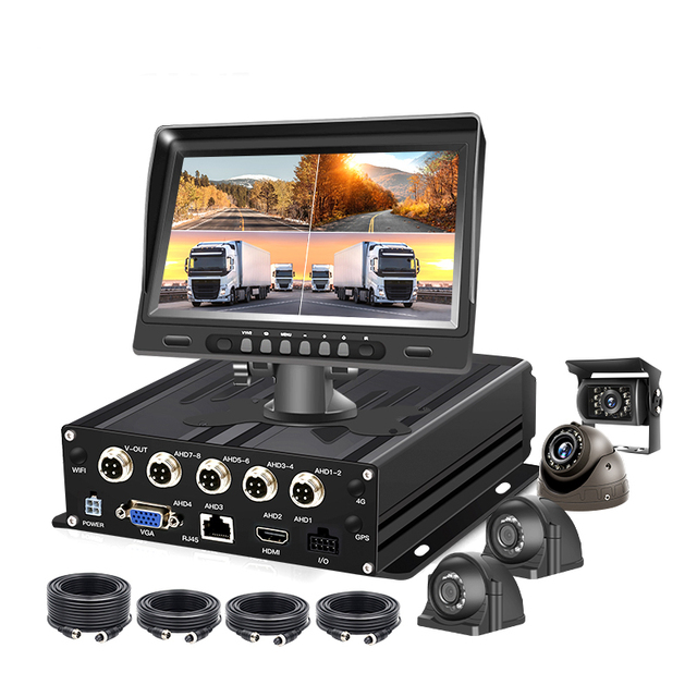 XYD 4G WIFI 4 Channel DVR System Supports Video Recording Remote Viewing Real Time Monitoring&Cloud Storage Management