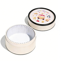 Caja de Embalaje Cilíndrica Personalizada de Lujo al por Mayor para Pasteles y Postres, Tubo de Cartón de Grado Alimenticio