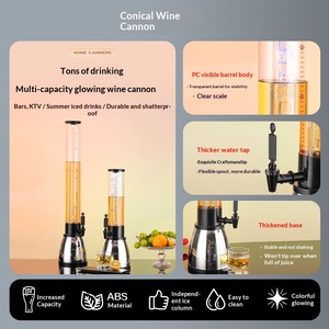 Dispensador de Bebidas de Plástico de 3L con Tubo de Hielo, Dispensador de <span class=keywords><strong>Cerveza</strong></span> para Bar, Fiesta, Restaurante, Suministro al por Mayor - Product Image 2
