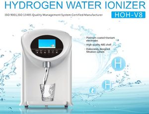 <span class=keywords><strong>Ioniseur</strong></span> d'eau hydrogénée électrique professionnel à 7 niveaux, plaques en titane platine, 800ppb d'hydrogène, eau alcaline/acide chaude pour la maison - Product Image 6