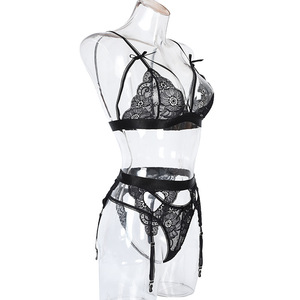 Lingerie femmes <span class=keywords><strong>sous</strong></span>-vêtements ensemble Sexy dentelle érotique Lingerie ensemble femme <span class=keywords><strong>sous</strong></span>-vêtements ensemble dentelle soutien-gorge culotte <span class=keywords><strong>sous</strong></span>-vêtements femmes - Product Image 3