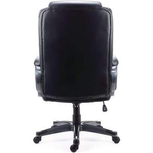 Silla ejecutiva de cuero Alera Kirkdale con respaldo alto, altura del asiento ajustable, silla de oficina para gerentes, soporta 275 lb, para taller - Product Image 4