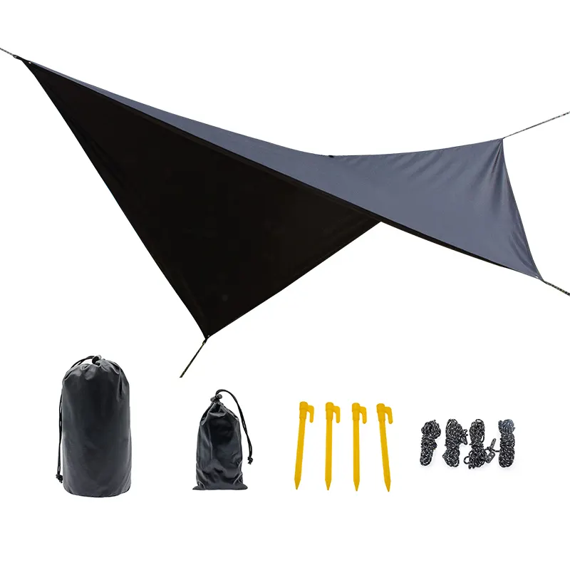 Promotional Top Quality Hammock Tent Tarp Outdoor Camping Rain Fly Tarp Tent