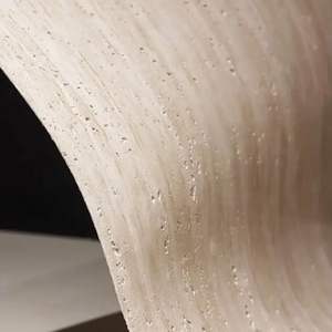 Panneaux muraux en pierre artificielle 3D, pierre flexible, travertin doux, grandes dalles, carreaux pour extérieur - Product Image 6