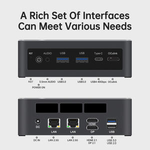 Mini PC Potente de Última Generación con AMD AI9 de <span class=keywords><strong>365</strong></span> Núcleos, Computadora de Escritorio Portátil para Oficina, Mini PC para Juegos con <span class=keywords><strong>Windows</strong></span> 10/Linux - Product Image 6