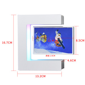 <strong>2026</strong> <strong>New</strong> <strong>Product</strong> Glitter Custom Plastic Floating Photo Picture Frame - Product Image 5