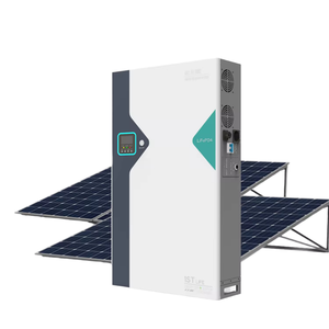 Sistema de Almacenamiento de Energía <span class=keywords><strong>Solar</strong></span> y para el Hogar Todo en Uno, Batería de Litio LiFePO4 de 48V 100Ah, 51.2V 5kWh, Controlador MPPT de Onda Sinusoidal Pura - Product Image 1