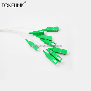 ตัวแยกไฟเบอร์ออปติก 1*2 1*4 1*8 1*16 1*32 1*64 พร้อมหัวต่อ SC / APC ตัวแยก PLC 1x8 - Product Image 3