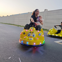 Voiture tamponneuse électrique pour aire de jeux, parc d'attractions commercial, installation intérieure, voiture tamponneuse pour enfants avec musique et lumière LED