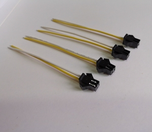 SM2.54 2-Pin Steckverbinder mit 2,54mm Abstand, SM-Stecker auf Offenes Batterieladekabel 100mm - Product Image 3