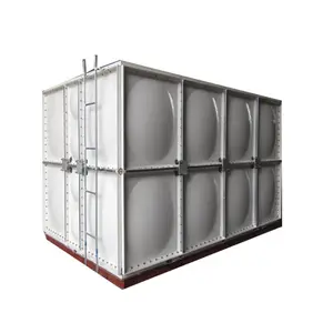 Popular Sales Pressed panel tank GRP/FRP/ Fiberglass Water Tank in Qatar