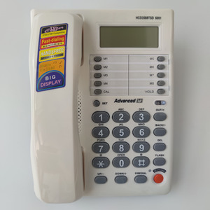 Pana Sonic Brand Anrufer-ID Kabel gebundenes Telefon mit beleuchtetem Multifunktion stele fon mit Speicher <span class=keywords><strong>dialer</strong></span> und Lautsprecher - Product Image 3