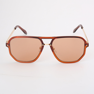 Gafas de sol unisex OEM New Trendy SP10333 con protección UV400, montura completa, patillas metálicas, para uso en exteriores, protección solar a la moda. - Product Image 4