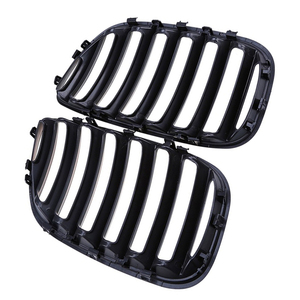 Rejilla delantera de riñón negra brillante para <span class=keywords><strong>BMW</strong></span> <span class=keywords><strong>X5</strong></span> E53 2004 <span class=keywords><strong>2005</strong></span> 2006 X Series - Product Image 6
