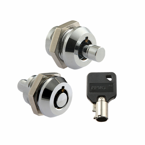 Serrure à cylindre miniature tubulaire à poussée MK502 avec clé - Product Image 2