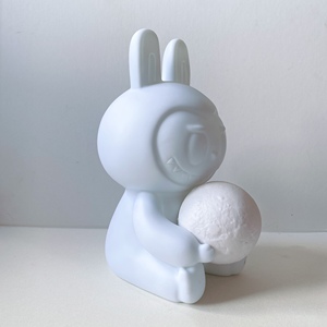 Lampada <span class=keywords><strong>Luna</strong></span> DIY con Orso Fluido, Luce <span class=keywords><strong>Luna</strong></span> Creativa Stile Orso <span class=keywords><strong>e</strong></span> Coniglio, Kit Pittura Fai-da-Te per Bambini <span class=keywords><strong>e</strong></span> Adulti - Product Image 2
