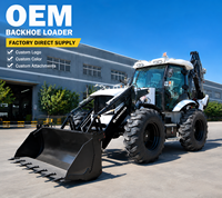 Chargeuse-pelleteuse 4x4 de 2,8 tonnes, chargeuse diesel, fabricant OEM, fournisseur d'usine