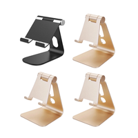 Support en alliage d'aluminium personnalisé en usine Fournisseur Support de production usiné CNC Support de téléphone tablette PC avec logo personnalisé
