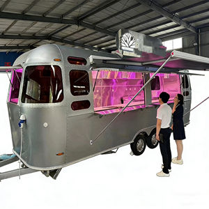 Chariot de vente ambulante multifonctionnel en acier inoxydable pour chariot de nourriture remorqué, chariot de crème glacée, restauration rapide - Product Image 2