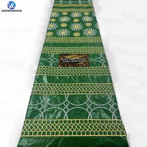 <span class=keywords><strong>Bazin</strong></span> Riche 100 % Coton Imprimé, Tissu Jacquard Africain Original Nigérian pour Mariage, Matériau de Mariage <span class=keywords><strong>Mali</strong></span> - Product Image 1