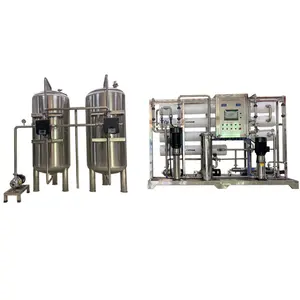 3000 LPH-Batterie Umkehrosmose-Wasserbehandlungsmaschine Tief-Ultra-Reinigungssystem Wasseraufbereitungsanlage
