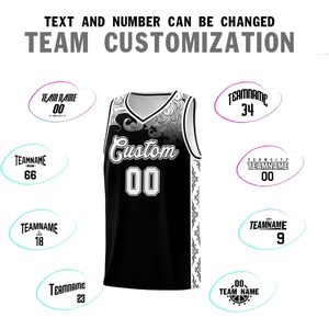 Camisetas de baloncesto para hombres jóvenes personalizadas, conjuntos de pantalones cortos de uniforme de equipo personalizados con estampado de nombre y número - Product Image 4