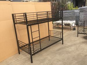 Lit superposé Queen en acier robuste moderne - Durable, sans bois, sans <span class=keywords><strong>faiblesse</strong></span> pour le salon et la chambre à coucher - Product Image 5