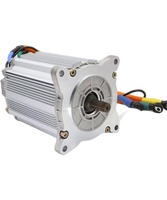 Tricycle électrique à noyau en cuivre haute puissance 48V 60V 72V 7.5-9 kw Moteur sans balais à courant continu Moteur de tondeuse à gazon