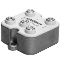 Redresseur de pont triphasé SEMIKRON SKD 30-12 A1, Allemagne, 1,6 kV, 30 A, module, 5 broches, 2,2 V, semi-conducteurs - discrets