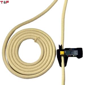 3/8 pulgadas 10mm flujo <span class=keywords><strong>malabares</strong></span> trenzado duradero resistente al fuego cuerda de aramida - Product Image 1