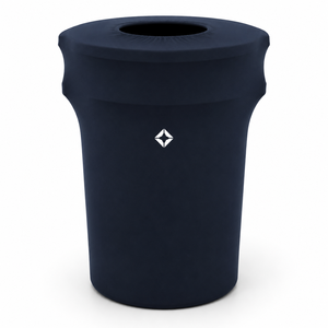 Custom Printed Trash Can Cover Full Coverage Spandex Waste Bin Cover for Brand Events and Wholesale Supply - Product Image 1