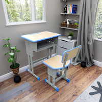 Ensemble de chaise et bureau d'étude écologiques, modernes, durables et réglables en hauteur, pour une utilisation à la maison, au bureau, dans la chambre ou le salon
