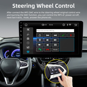 Autoradio universel 10 pouces écran tactile Linux Carplay Android Auto Mirror Link BT FM stéréo pour voiture MP5 <span class=keywords><strong>Player</strong></span> 2 Din - Product Image 3