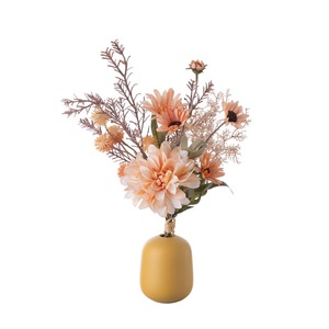 CallaFloral Ramo de Dalias Artificiales de Tela Plástica Tejida para Decoración de Bodas y Hogar CF01389 - Product Image 5