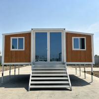 Maison conteneur moderne Newgen Development avec structure en acier, espace habitable de forme rectangulaire, pour usage résidentiel, extensible.