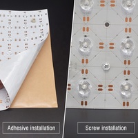 Module LED avec lentille 500*250mm DC24V 20W 98LED LED Feuille de plafond onyx marbre agate rétro-éclairage
