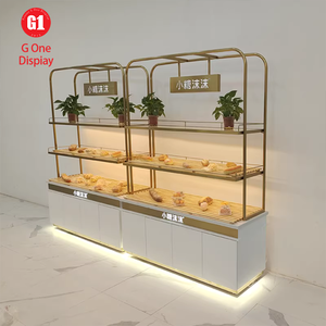 Vitrine en bois sur mesure pour boulangeries, vitrines haut de gamme pour l'exposition de produits de boulangerie - Product Image 2
