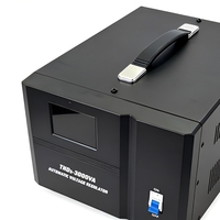 Stabilisateur de tension automatique monophasé personnalisé TND5 3KVA 140V à 260V avec moteur servo, écran LCD, certifié CE, pour usage domestique