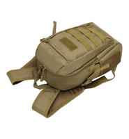 Sac à dos tactique imperméable à fermeture éclair, camouflage, Molle, durable, randonnée en plein air, camping, doublure en nylon, logo personnalisé