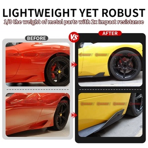 Best Brand OEM Style Carbon Fiber Auto Parts Car Side Skier Corner For Ferrari 458 Body Parts - Product Image 2