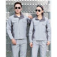 Combinaisons de travail personnalisées Vêtements de travail à manches longues Uniforme de vêtements de travail pour la construction