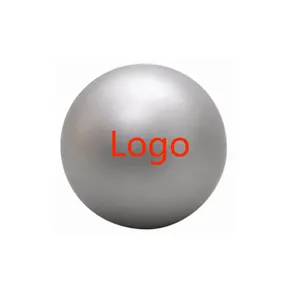 2024 Custom Logo Stress Ball Custom Logo Printing Pu Foam Golden Silver Color Heart Shaped Anti Stress Ball Promotional Toys