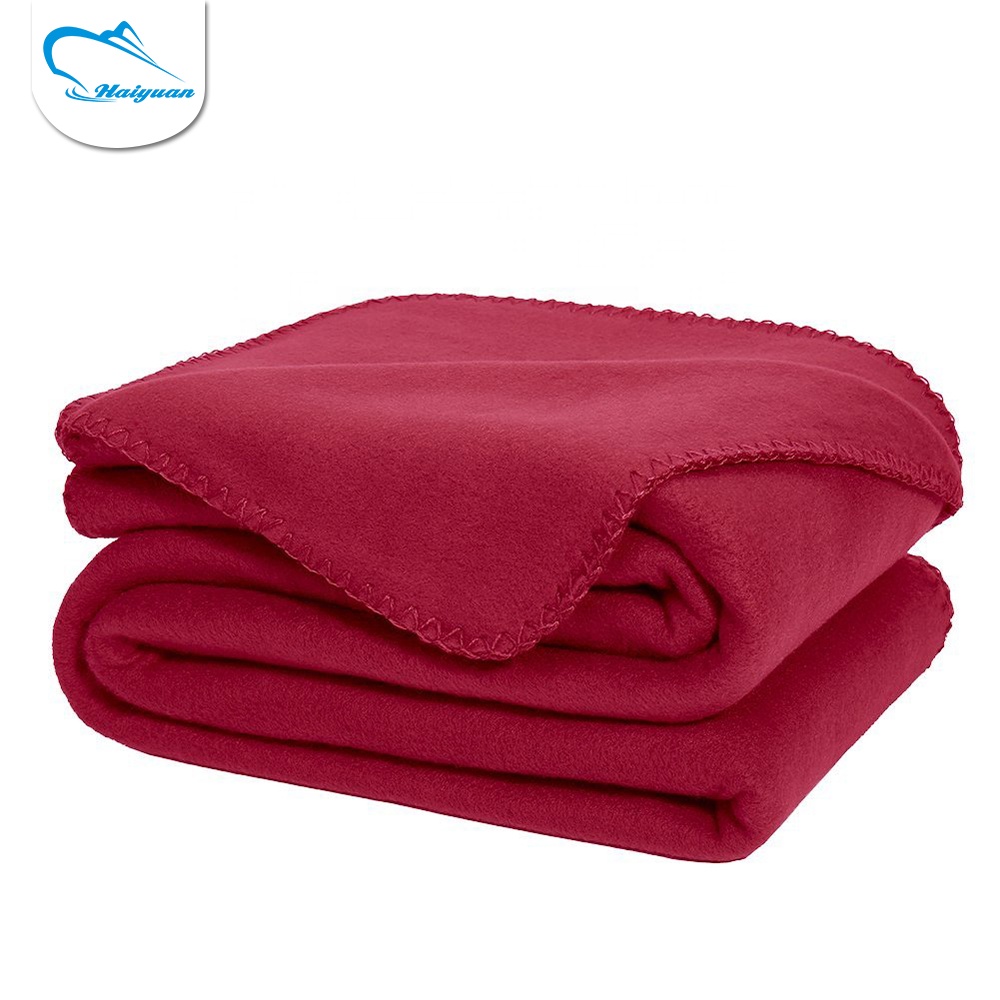 Высококачественное зимнее Флисовое одеяло 100% полиэстер с индивидуальным размером и логотипом