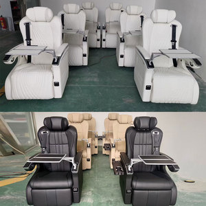 สำหรับรถตู้ขนาดใหญ่เชิงพาณิชย์ Mercedes Vito V-Class Metawolf Hiace <span class=keywords><strong>Alphard</strong></span>  ดัดแปลงเบาะนั่งแถวกลางแบบ Aviation - Product Image 5
