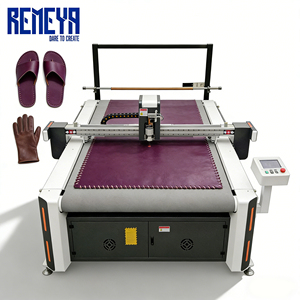 Durable Oscillating Knife Flatbed <b>Cutter</b> Ensuring Fray-Free <b>Edges</b> and High-Cut Cleanliness for Shoe Upper REMEYA - Product Image 1