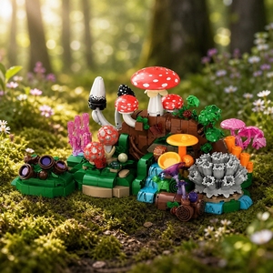 12-in-1 Planten Vetplanten Bouwstenen Set ABS Plastic Educatief DIY Bouwstenen Speelgoed voor Kinderen JMBricklayer - Product Image 3