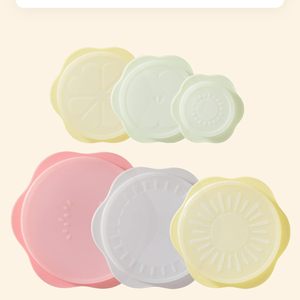 Silicone Stretch Lids Set for Food Storage, Food-grade Reusable Silicone Sealing Food Covers for Fresh-keeping Bowl Container - Product Image 4